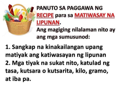 Ano ang larawan ng isang matiwasay na lipunan para sa iyo.